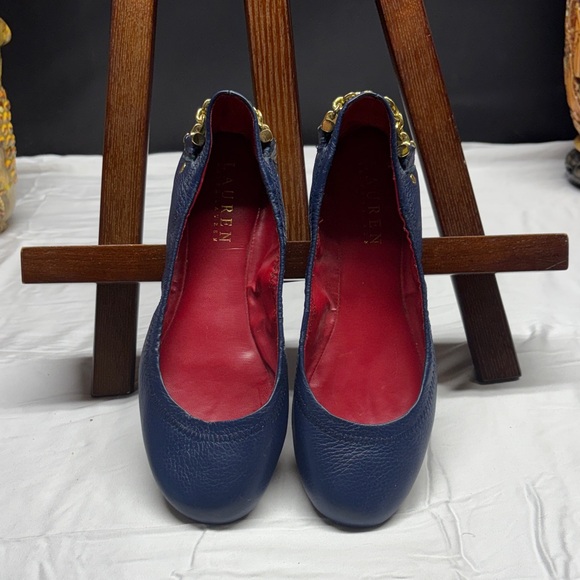 Polo Ralph Lauren Shoes - Polo by Ralph Lauren Navy Blue Ballet Flats